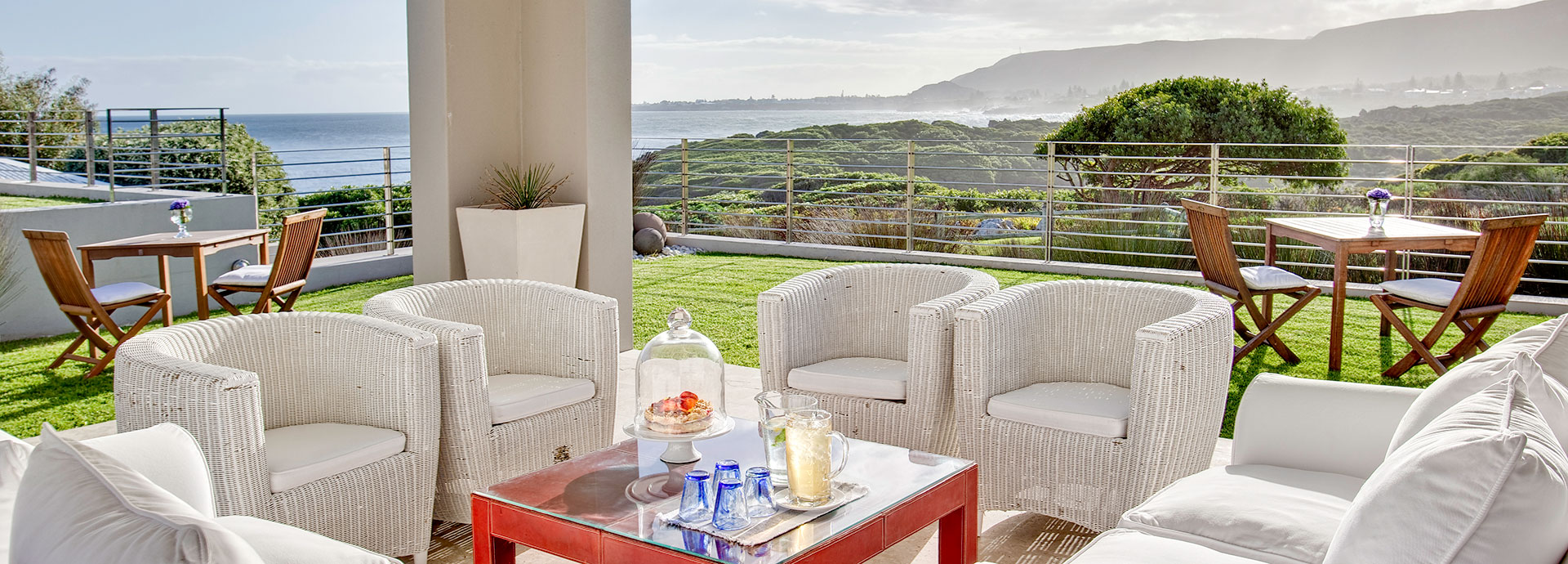 Look out for whales over Walker Bay at Birkenhead Villa in Hermanus, South Africa