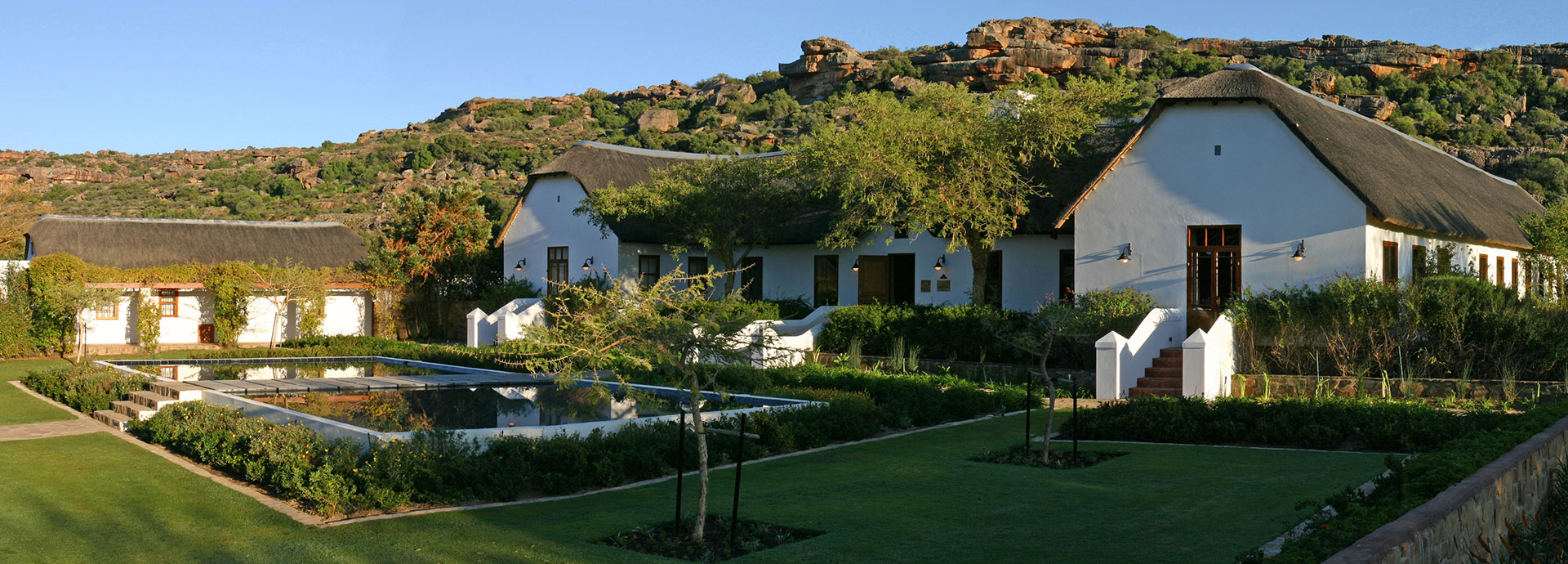 Bushmans Kloof retreat overlooking the Cederberg Mountains