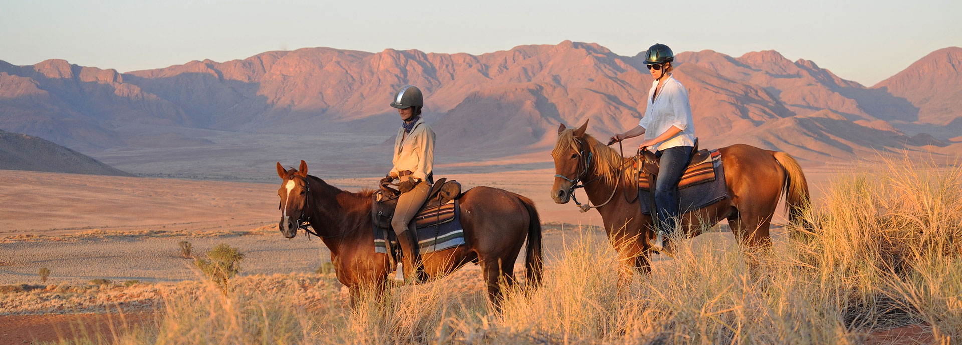 Horse ride in the NamibRand Nature Reserve at Wolwedans Dunes Camp