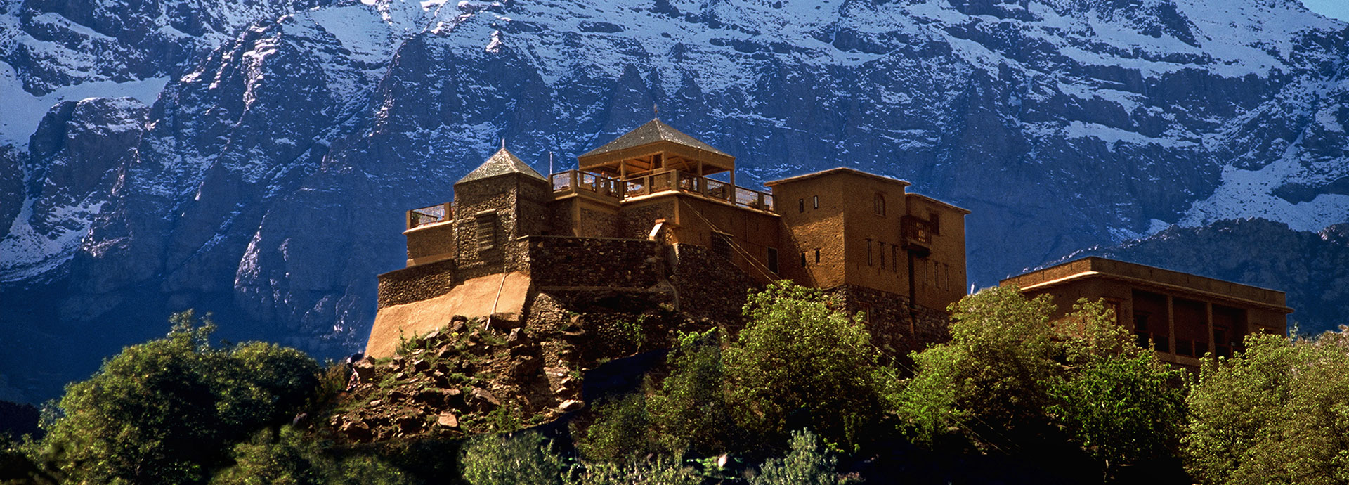 Fresh air and mountain views at Kasbah du Toubkal