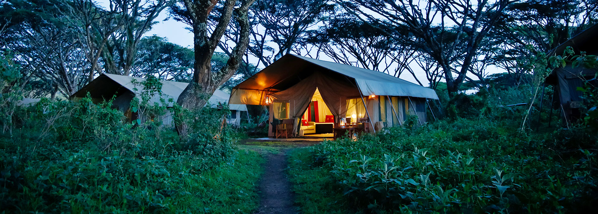 An authentic tented camp and safari experience at Lemala Ngorongoro Camp