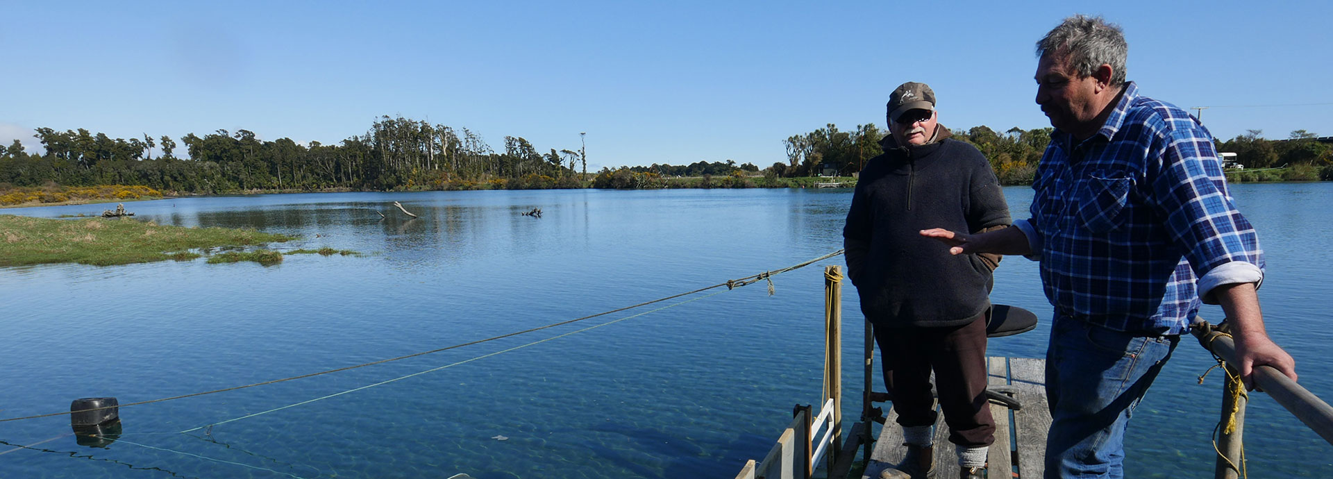 Fly fishing in New Zealand