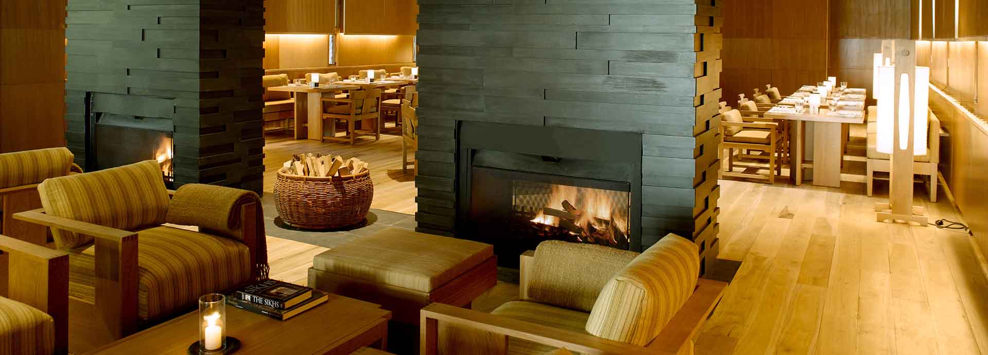 Amankora Thimphu Bhutan guest lounge and dining room
