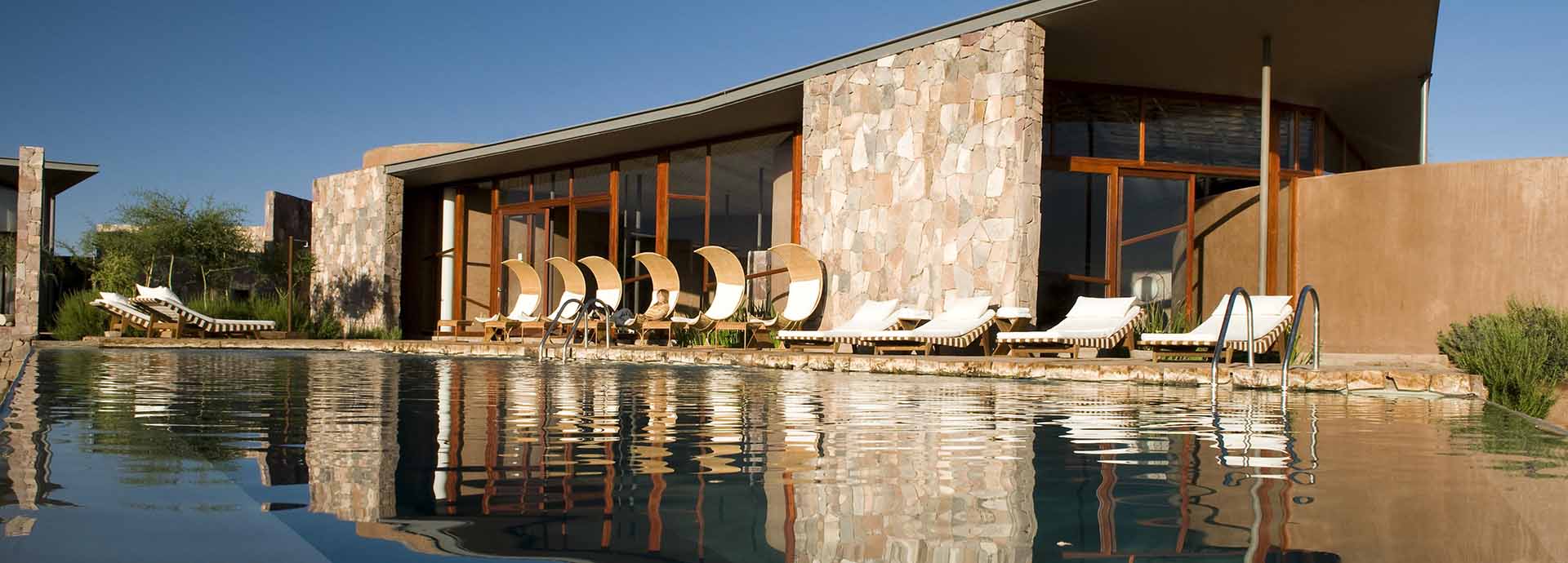 High in the northern desert of Chile the Tierra Atacama lodge encapsulates exquisite design, authentic experiences and an intimate, home-away-from-home atmosphere.