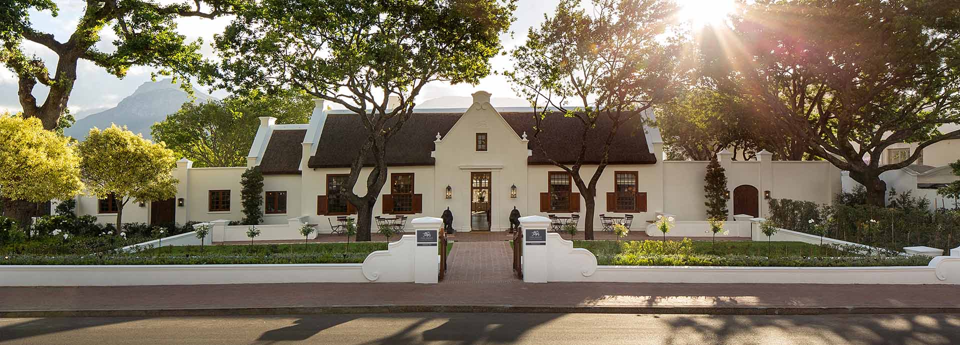 Elegant country style accommodation at Leeu House in Franschhoek, South Africa