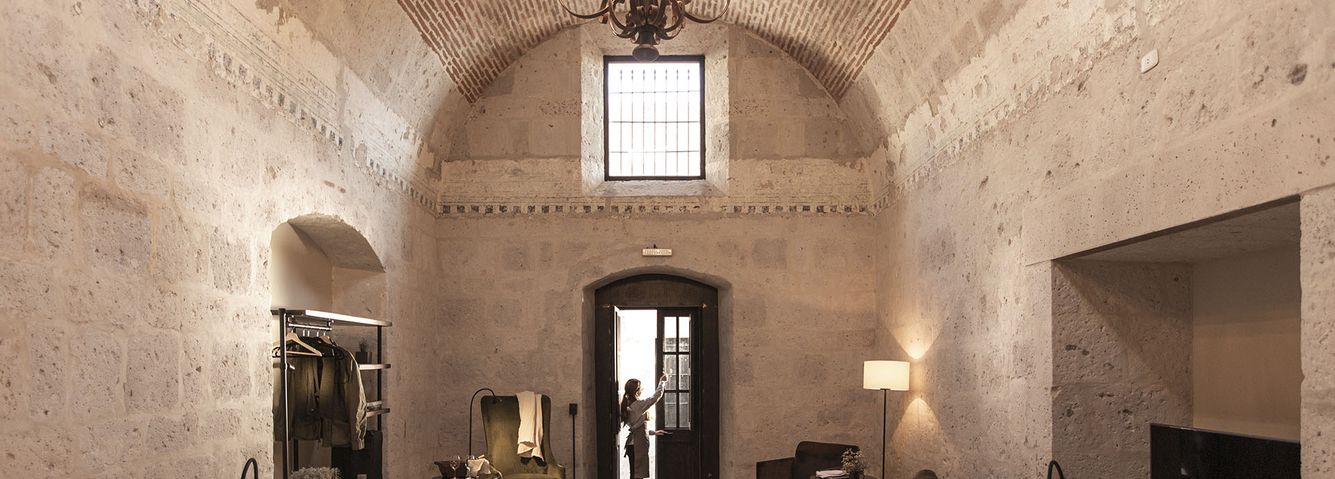 Cirqa's foyer is a contemporary take on a historical design