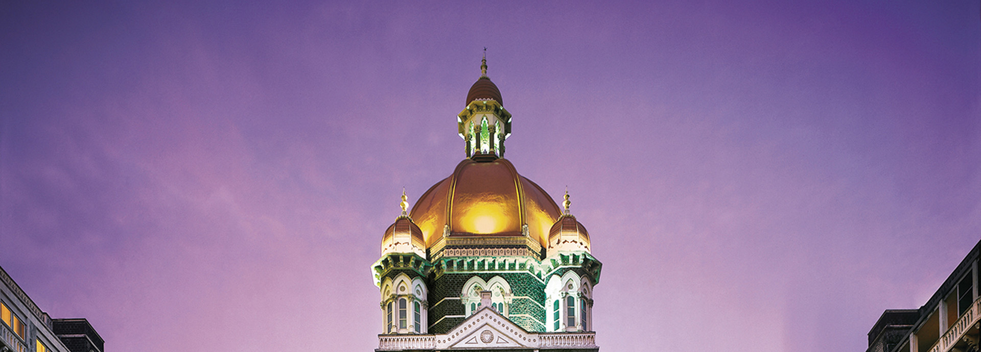 Draped in luxury and legacy, the Taj Mahal Palace in Mumbai is an icon with the 240-feet high central dome serving as an official daytime triangulation point for ships of the Indian Navy. to this day