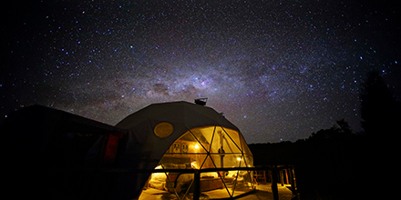The Highlands Starry Dome At Night in Tanzania