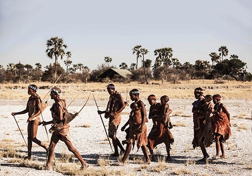 Walking with San Bushmen at Jack's Camp, Botswana