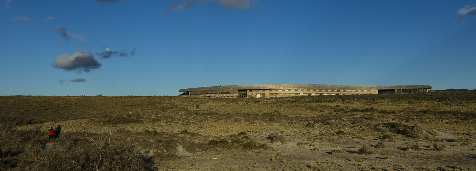 Tierra Patagonia hotel weaves itself into the landscape of Lake Sarmiento in Torres del Paine National Park.