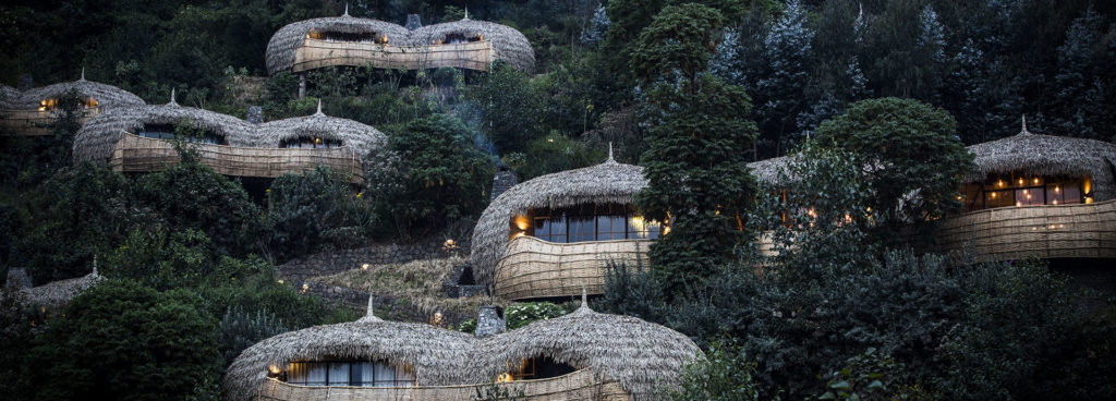Bisate Lodge in Rwanda is eco-friendly and molds into its natural environment perfectly