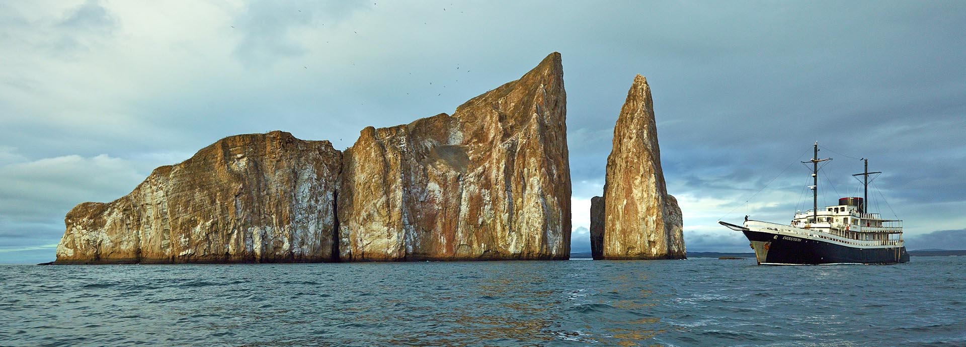 Ecoventura's MV Evolution in the Galapagos Islands, the perfect cruising holiday
