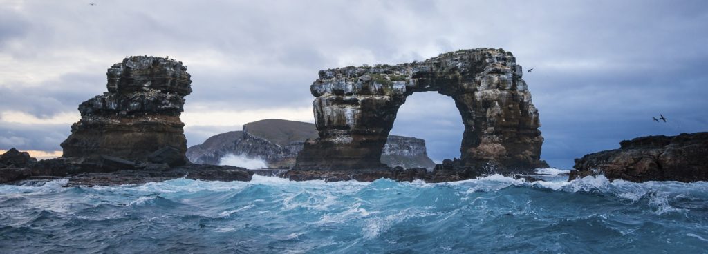 Darwin's arch in the Galapagos Islands