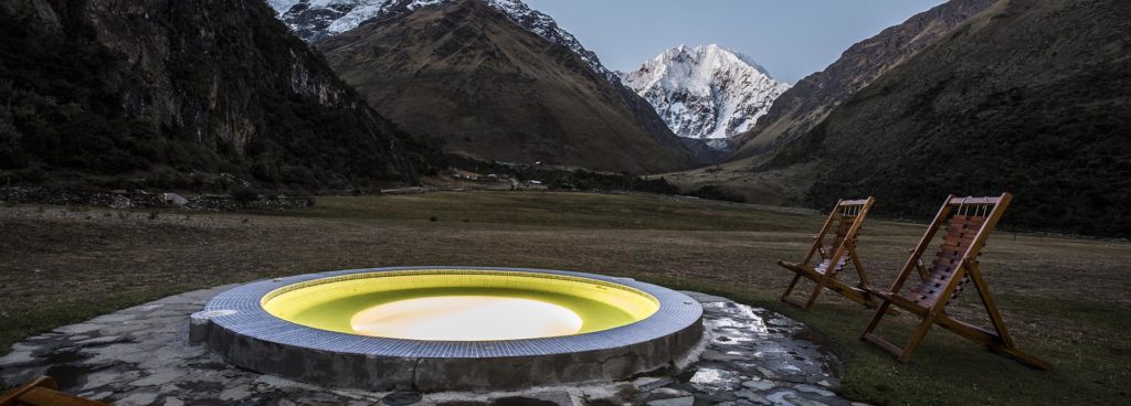 Hike from lodge to lodge and stay in stylish accommodation on the Salkantay Trek