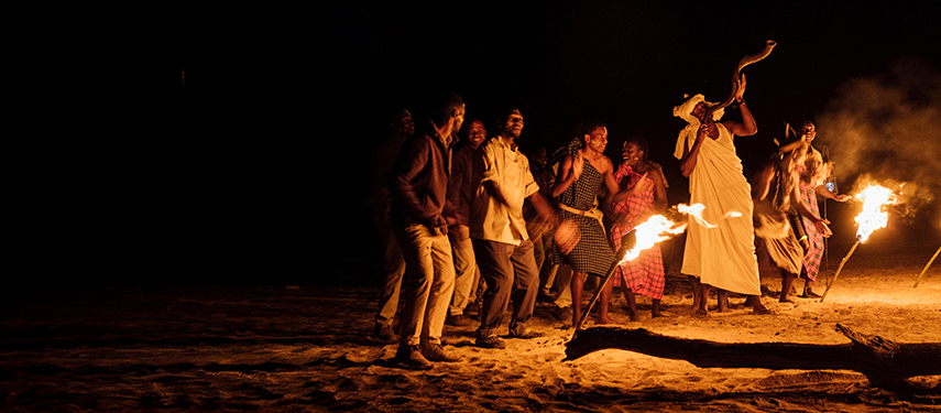 African Tribal Experiences By A Campfire In Tanzania