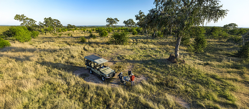 Game drive in Hwange National Park
