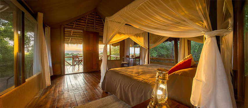 Burunge Tented Lodge suite, Tarangire National Park