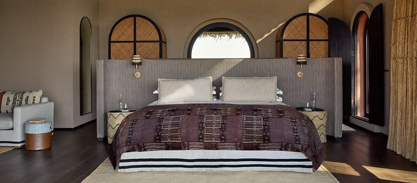 Chichele Presidential luxury safari Lodge bedroom in Zambia