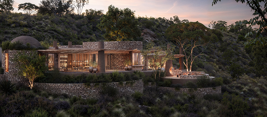 Kenya Suyian Lodge Guest Area Exterior