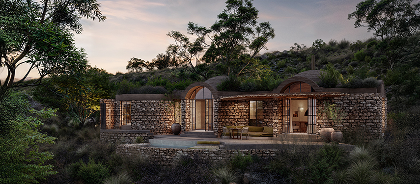 Kenya Suyian Lodge Guest Suite Exterior