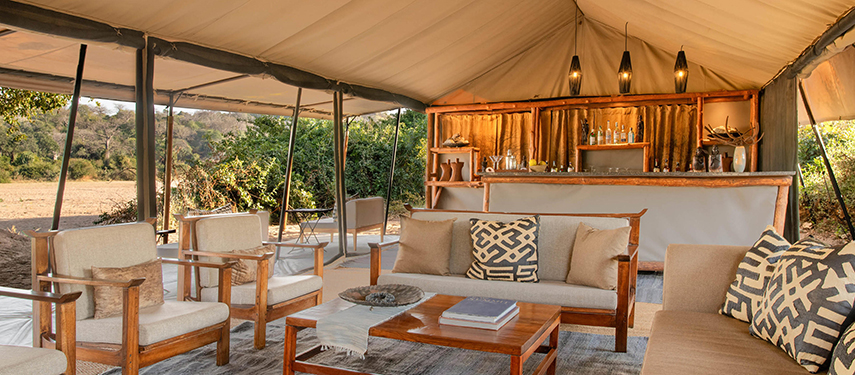 Kokoko Camp Main Area Bar And Lounge