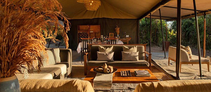 Kokoko Camp Main Lounge Area