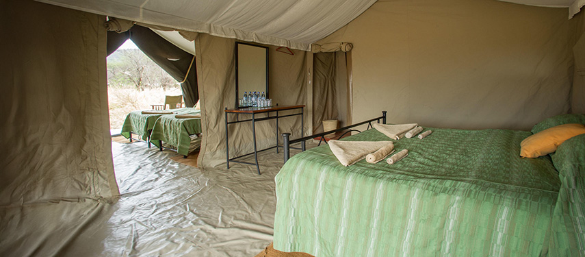 Masai Mara Serengeti safari camp interior