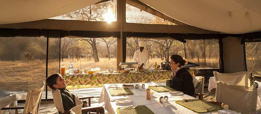 Masai Mara Serengeti safari camp dining