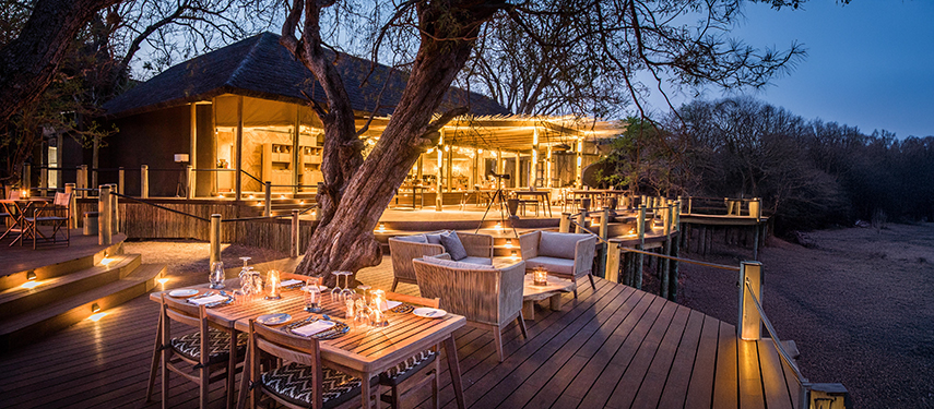 Puku Ridge Main Area From Ebony Tree Veranda, South Luangwa National Park, Zambia