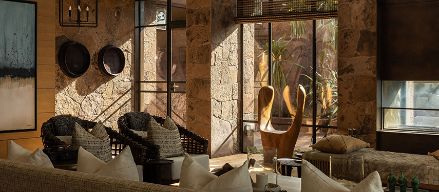 Singita Kilima private safari lodge interior