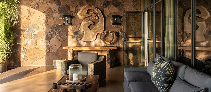 Singita Kilima private safari lodge interior