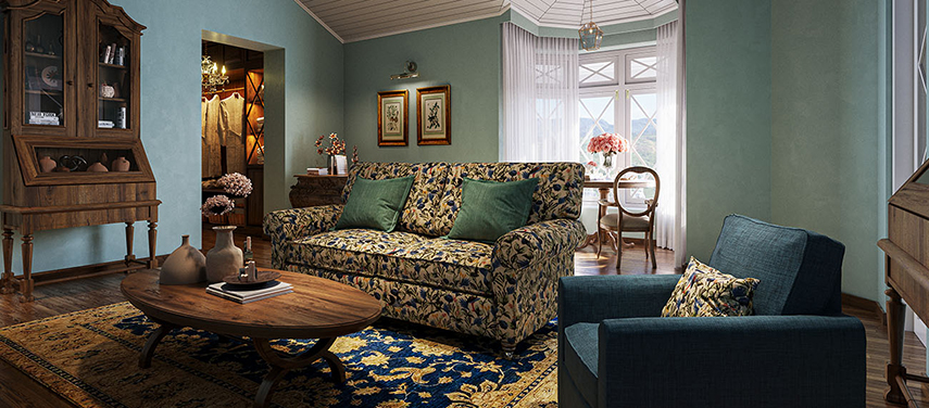 Opulent suite at Uga Halloowella, in Sri Lanka's hill country