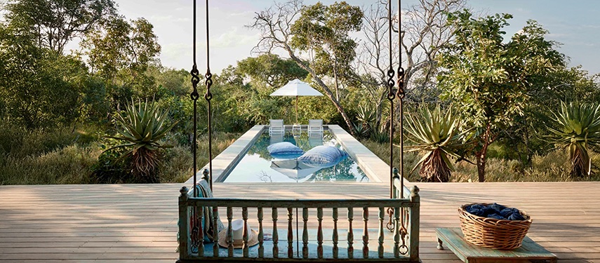 Serene Garden Poolside View Jpg Masiya's Camp Kruger National Park