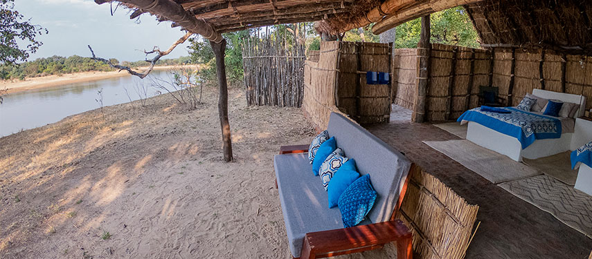 Accommodation exuding the remoteness at Takwela