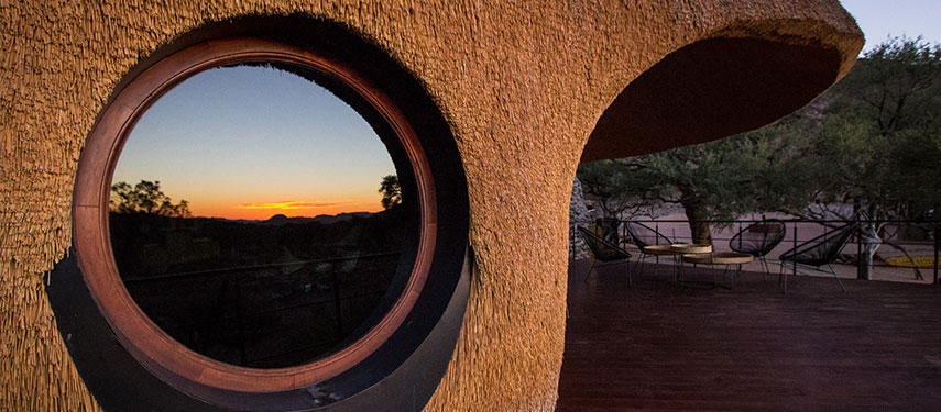 Witness unforgettable sunrise and sunset views from The Nest at Sossusvlei