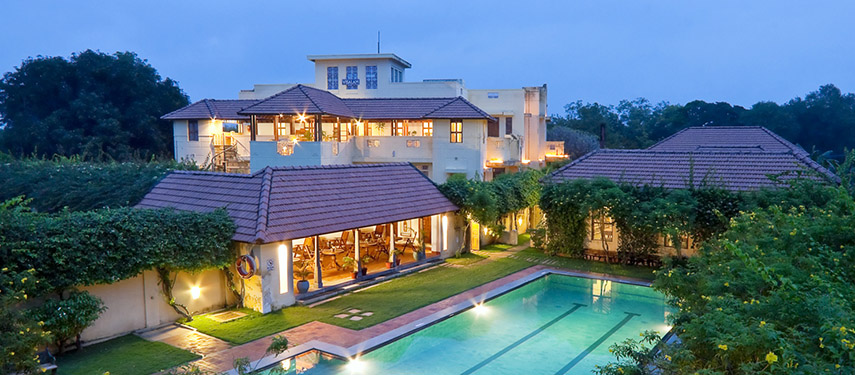 A home away from home at a century-old palatial home when staying at Chettinad Visalam