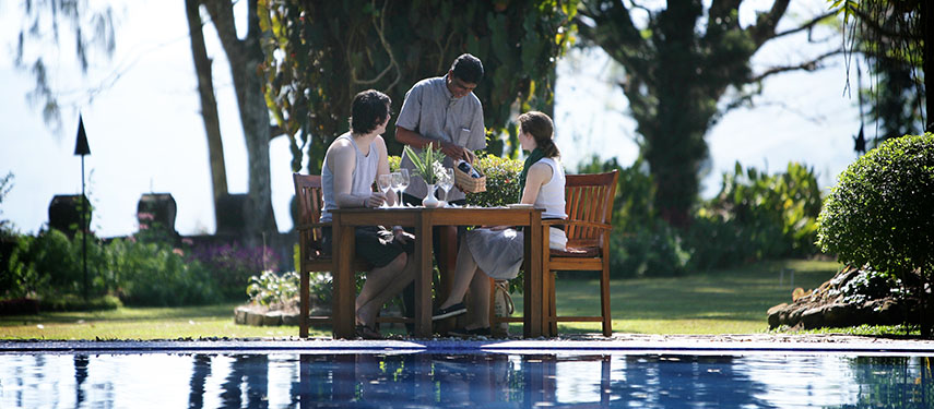 Poolside bliss in tea country at Ceylon Tea Trails Norwood Bungalow