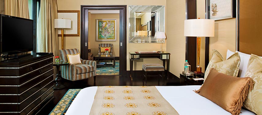 Delight in a stay within Chennai's only modern palace hotel at Leela Palace