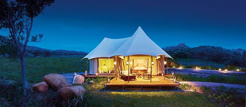 Camping at its best at Kishkinda Camp, Hampi