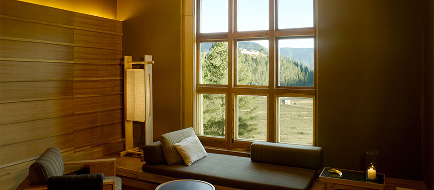Amankora Gangtey in the Phobjikha Valley, Bhutan - this is your room with a view