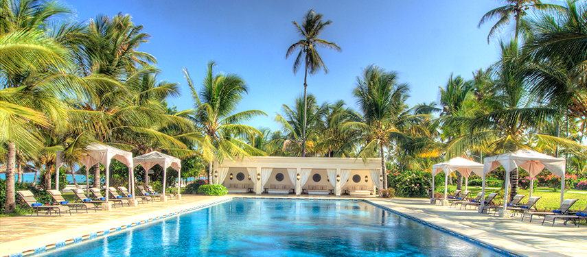 R&R by the pool at Baraza Resort Zanzibar
