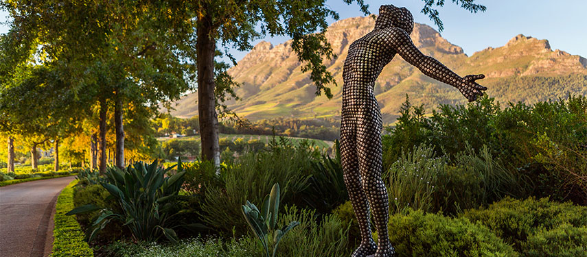 Art, wine and views at Delaire Graff Estate in Stellenbosch