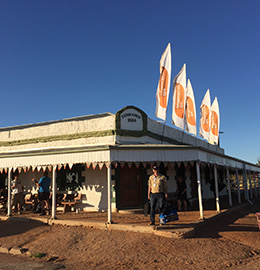 An outback pub in Northern Australia