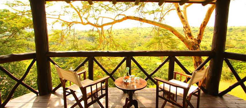 Enjoy a safari-like setting bordering the Nairobi National Park when at The Emakoko Hotel