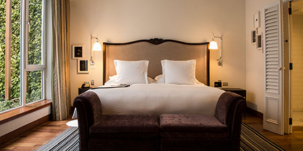 Luxurious private double suite at Hotel B, Peru