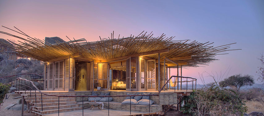 Overlook the wild beauty of Ruaha National Park at Jabali Ridge