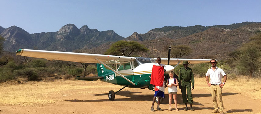 On arrival to camp you will be greeted at the airstrip by your local Maasai guide at Sarara Camp