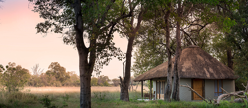 Deep within the Tsaro concession at Khwai Bush Camp