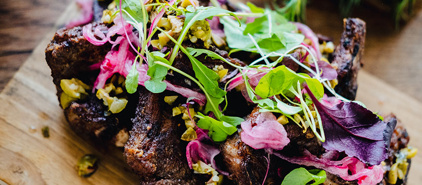 Relaxed dining at La Cle, South Africa