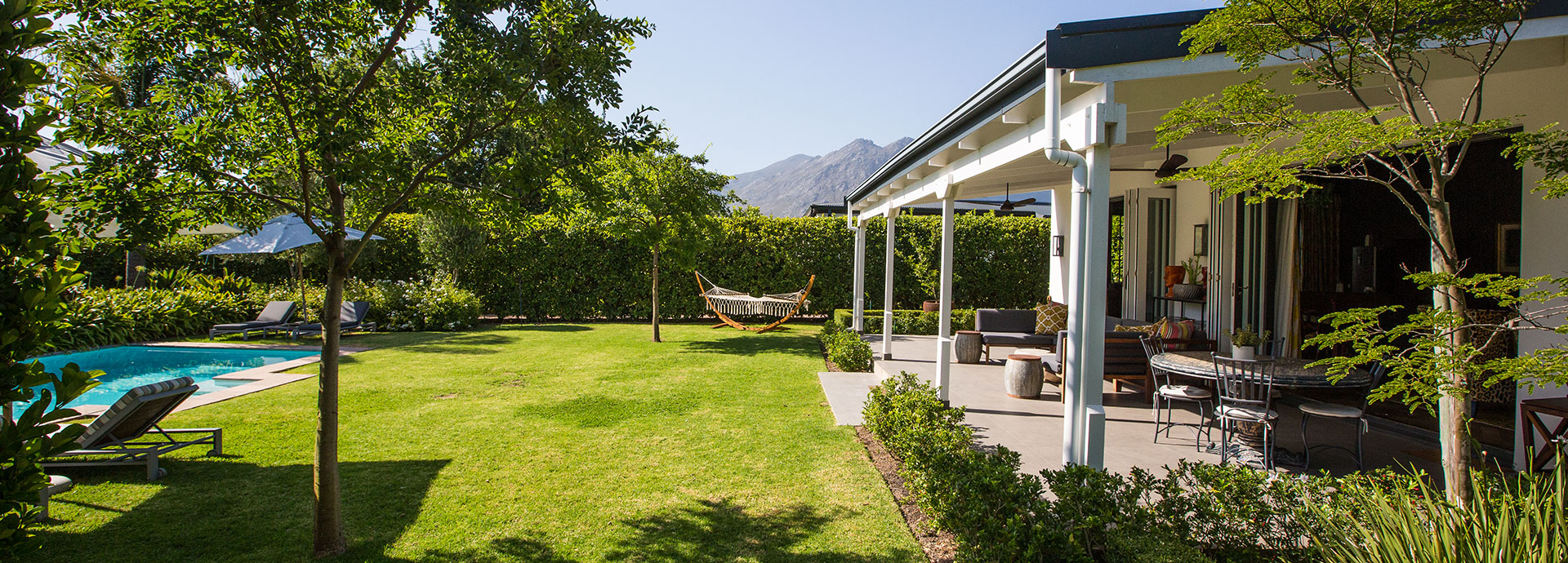 La Cle luxury stay for families in Franschhoek